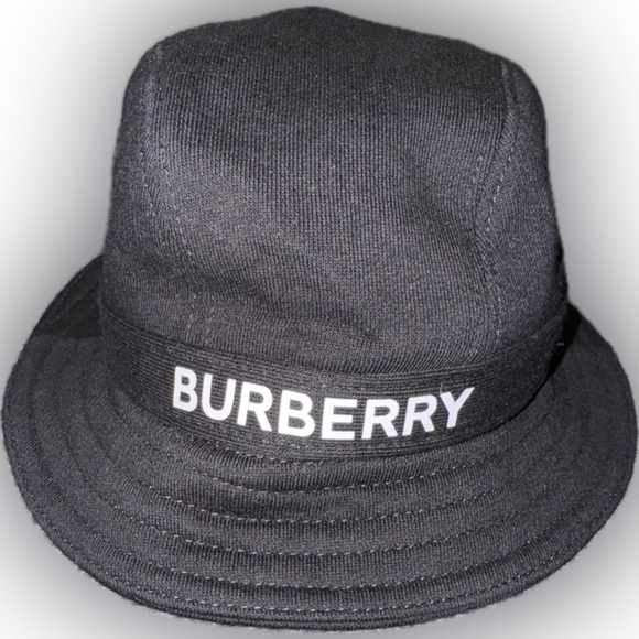 NWOT Burberry Logo-Print Bucket Hat - Picture 2 of 9